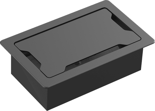 Vision TC3 SURRTB cable organizer Cable box Desk Black,White 1 pc(s)