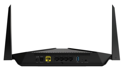 NETGEAR Nighthawk AX4 4-Stream AX3000 draadloze router Gigabit Ethernet Dual-band (2.4 GHz / 5 GHz) 4G Zwart