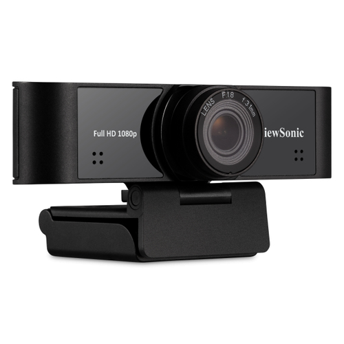 Viewsonic 1080p ultra-wide USB camera with built-in microphones compatible with Windows and Mac,compatible for IFP5550 / IFP6550