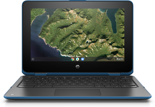 HP Chromebook x360 11 G2 EE 29,5 cm (11.6") Touchscreen HD Intel® Celeron® 4 GB LPDDR4-SDRAM 32 GB eMMC Wi-Fi 5 (802.11ac) Chrome OS