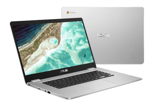 ASUS Chromebook C523NA-A20105 notebook 39.6 cm (15.6") Touchscreen Full HD Intel® Celeron® 8 GB LPDDR4-SDRAM 32 GB eMMC Wi-Fi 5 (802.11ac) Chrome OS Silver