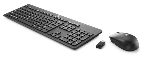 HP T6L04AA toetsenbord RF Draadloos QWERTY Zwart