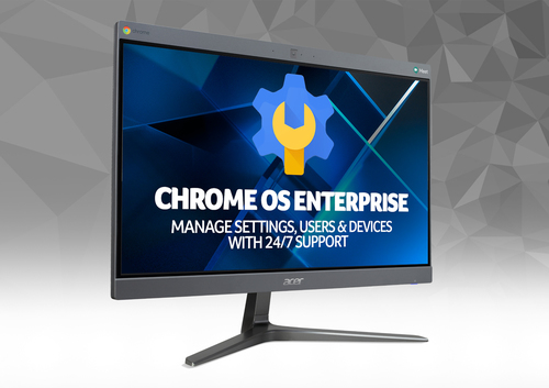 Acer Chromebase 24 DQ.Z0ZEK.001 All-in-One PC/workstation 60.5 cm (23.8") 1920 x 1080 pixels Touchscreen 8th gen Intel® Core™ i