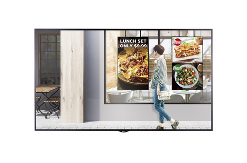 LG 49XS4F signage display 124.5 cm (49") LED Full HD Digital signage flat panel Black