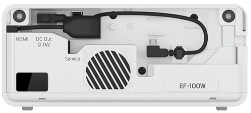 Epson Home Cinema EF-100W data projector 3LCD Desktop projector White