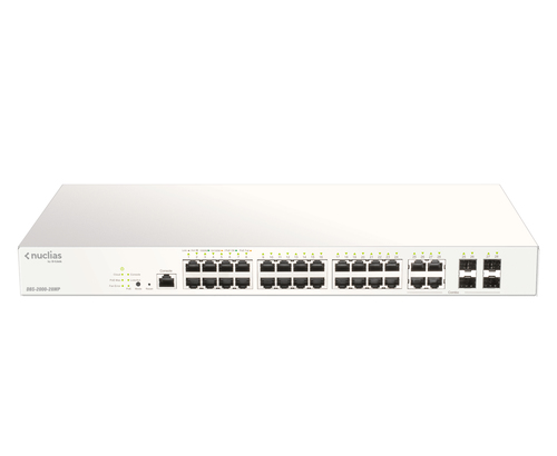 D-Link DBS-2000-28MP network switch Managed Gigabit Ethernet (10/100/1000) Grey