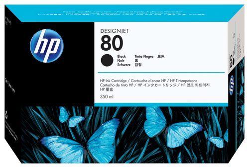 HP 80 350-ml Black Ink Cartridge