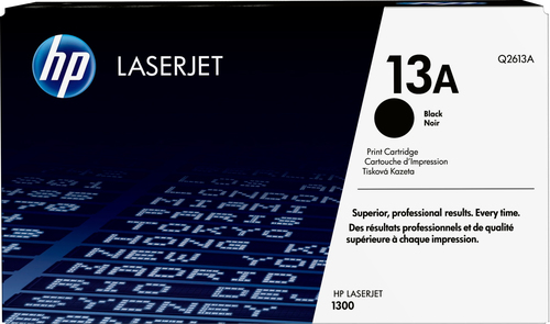 HP 13A Black Original LaserJet Toner Cartridge