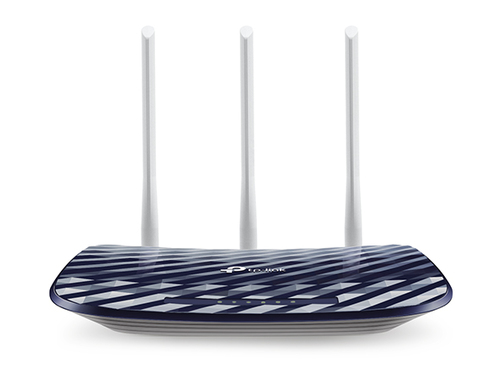 TP-LINK ARCHER C20 V5 draadloze router Fast Ethernet Dual-band (2.4 GHz / 5 GHz) 4G Marineblauw