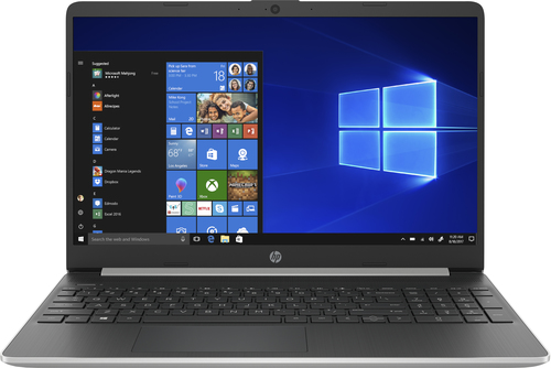 HP 15-dy0010ds Laptop 15.6" Touchscreen HD Intel® Pentium® Gold 5405U 4 GB DDR4-SDRAM 128 GB SSD Wi-Fi 5 (802.11ac) Windows 10 Home in S mode Silver