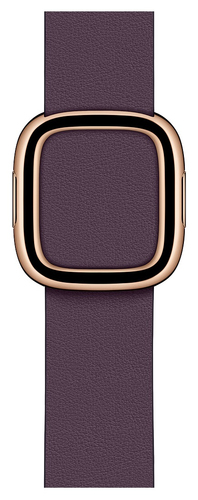 Apple MWRJ2ZM/A smartwatch accessory Band Aubergine Leather