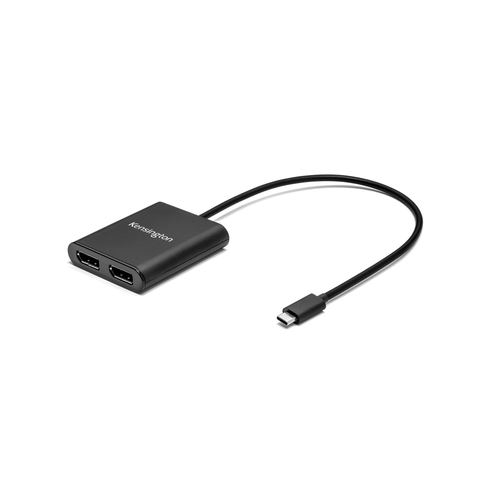 Kensington USB-C naar Dual DisplayPort 1.2 Video-adapter