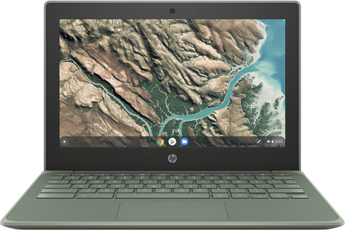 HP Chromebook 11 G8 EE 29,5 cm (11.6") Touchscreen HD Intel® Celeron® N 4 GB LPDDR4-SDRAM 32 GB eMMC Wi-Fi 5 (802.11ac) Chrome OS Groen