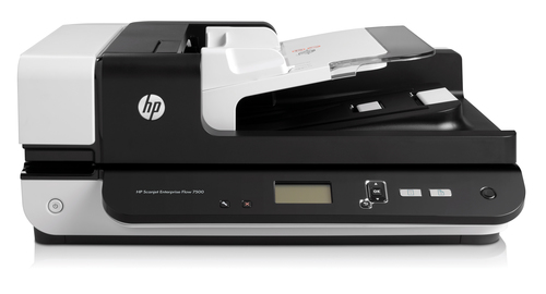 HP Scanjet 7500 Flatbed-/ADF-scanner 600 x 600 DPI A4 Zwart, Wit