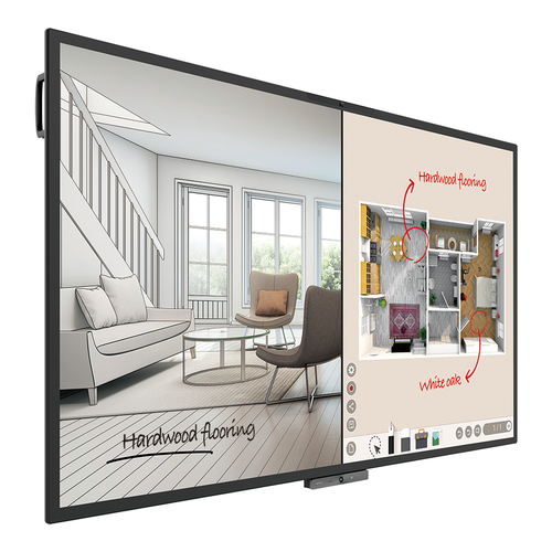 Benq CP8601K 2.18 m (86") LED 4K Ultra HD Touchscreen Digital signage flat panel Black