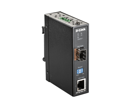 D-Link DIS-M100G-SW network media converter 4000 Mbit/s Multi-mode,Single-mode Black