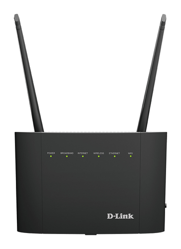 D-Link DSL-3788 draadloze router Gigabit Ethernet Dual-band (2.4 GHz / 5 GHz) 4G Zwart