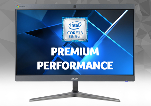 Acer Chromebase CA24I2 60.5 cm (23.8") 1920 x 1080 pixels 8th gen Intel® Core™ i3 8 GB DDR4-SDRAM 128 GB SSD All-in-One PC Chro