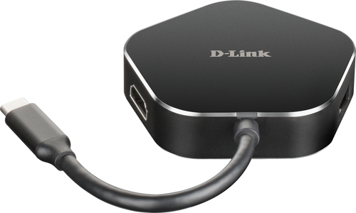 D-Link DUB-M420 notebook dock/port replicator Wired USB 3.0 (3.1 Gen 1) Type-C Black,Silver
