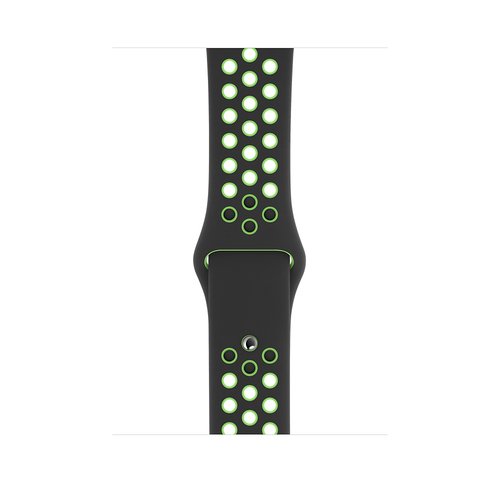Apple MXR02ZM/A smartwatch accessory Band Black,Lime Fluoroelastomer