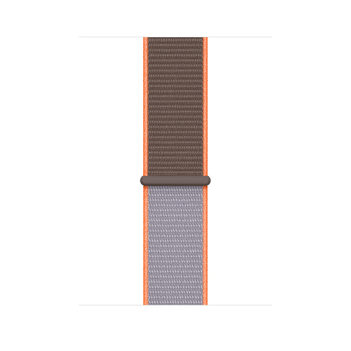 Apple MXMT2ZM/A smartwatch accessory Band Brown,Grey,Orange Nylon