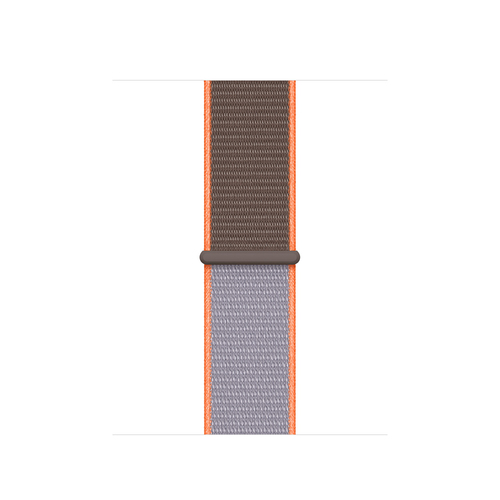 Apple MXMM2ZM/A smartwatch accessory Band Brown,Grey,Orange Nylon