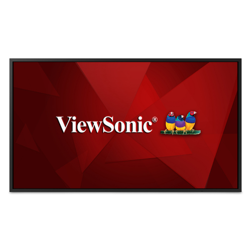 Viewsonic CDE5520 signage display 139.7 cm (55") IPS 4K Ultra HD Digital signage flat panel Black Built-in processor