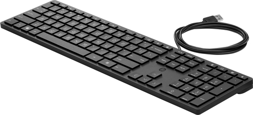 HP 320K keyboard USB Black