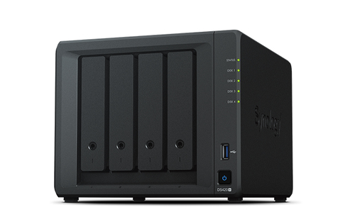 Synology DiskStation DS420+ NAS/storage server J4025 Ethernet LAN Desktop Black