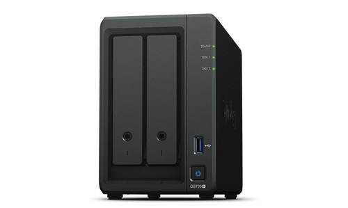 Synology DiskStation DS720+ NAS/storage server J4125 Ethernet LAN Desktop Black