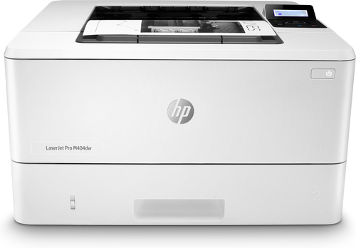 HP LaserJet Pro M404dw, Print, Roam; Snelle eerste pagina; Optimale beveiliging; Dual-band Wi-Fi