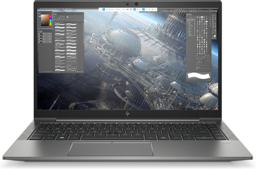 HP ZBook Firefly 14 G7 Mobile workstation 35.6 cm (14") Full HD Intel® Core™ i5 8 GB DDR4-SDRAM 256 GB SSD NVIDIA Quadro P520 Wi-Fi 6 (802.11ax) Windows 10 Pro Silver
