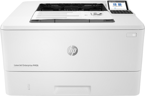 HP LaserJet Enterprise M406dn, Print, Compact formaat; Optimale beveiliging; Dubbelzijdig printen; Energiezuinig; Printen via USB-poort aan voorzijde