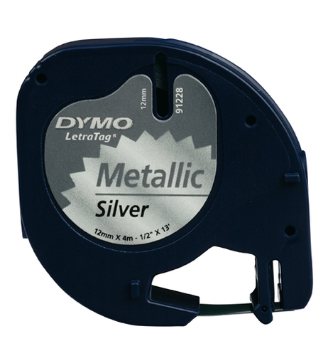 DYMO LetraTAG Metallic tape label-making tape