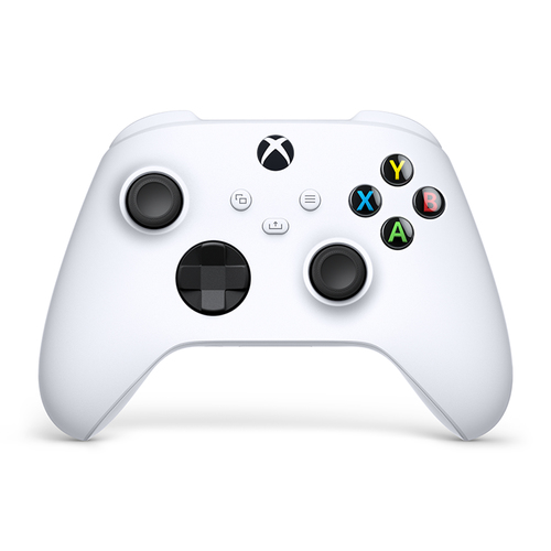 Microsoft Xbox Wireless Controller White Wit Bluetooth/USB Gamepad Analoog/digitaal Xbox Series S, Xbox Series X, Xbox One, Xbox One S, Xbox One X