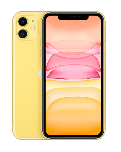 Apple iPhone 11 15.5 cm (6.1") 128 GB Dual SIM 4G Yellow iOS 14