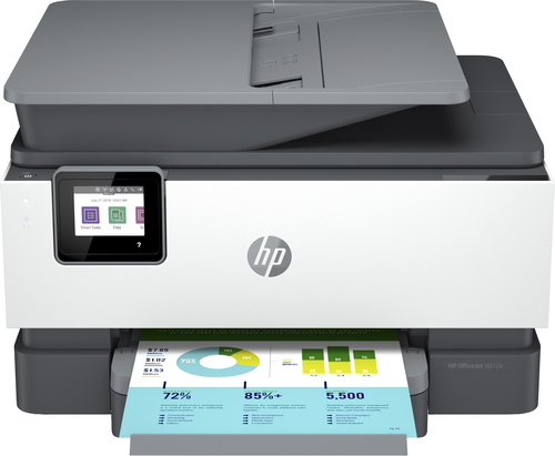 HP OfficeJet Pro HP 9012e All-in-One Printer, Color, Printer for Small office, Print, copy, scan, fax, Wireless; HP+; HP Instant Ink eligible; Automatic document feeder