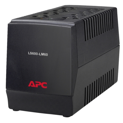 APC LS600-LM60 voltage regulator 8 AC outlet(s) 96 - 148 V Black