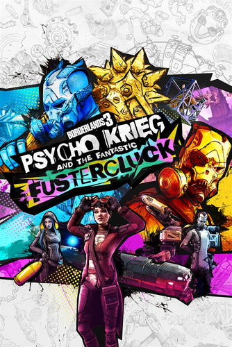 2K Borderlands 3: Psycho Krieg and the Fantastic Fustercluck Video game add-on PC English