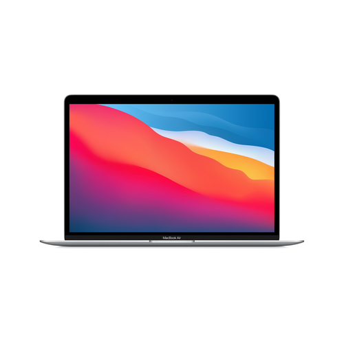 Apple MacBook Air Notebook 33,8 cm (13.3") Apple M 8 GB 256 GB SSD Wi-Fi 6 (802.11ax) macOS Big Sur Zilver