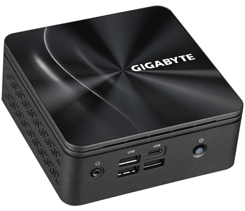 Gigabyte GB-BRR5H-4500 PC/workstation barebone UCFF Zwart 4500U 2,3 GHz
