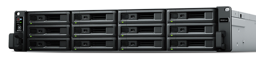 Synology RackStation RS3621XS+ NAS/storage server Rack (2U) Ethernet LAN Black D-1541