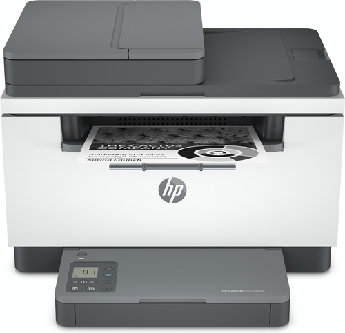 HP LaserJet MFP M234sdw printer, Printen, kopiëren, scannen, Scannen naar e-mail; Scannen naar pdf; Compact formaat; Energiezuinig; Snel dubbelzijdig printen; ADF voor 40 vellen; Dual-band Wi-Fi