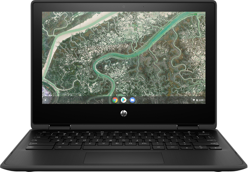 HP Chromebook x360 11MK G3 29,5 cm (11.6") Touchscreen HD MediaTek 8 GB LPDDR4x-SDRAM 32 GB eMMC Wi-Fi 5 (802.11ac) Chrome OS Zwart