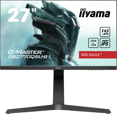 iiyama GB2770QSU-B1 computer monitor 68,6 cm (27") 2560 x 1440 Pixels Wide Quad HD+ LED Zwart