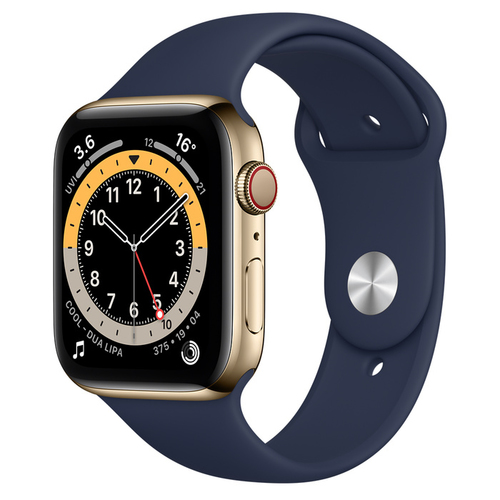Apple Watch Series 6 44 mm OLED 4G Gold GPS (satellite)