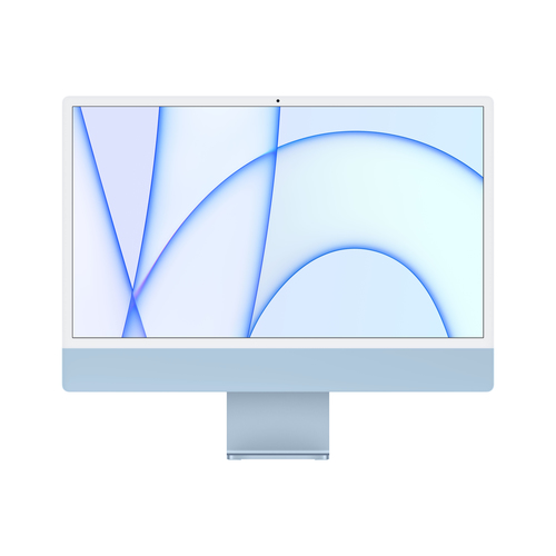 Apple iMac Apple M 61 cm (24") 4480 x 2520 Pixels 8 GB 512 GB SSD Alles-in-één-pc macOS Big Sur Wi-Fi 6 (802.11ax) Blauw