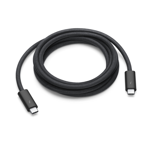 Apple ML8E3ZM/A Thunderbolt-kabel 2 m 40 Gbit/s Zwart