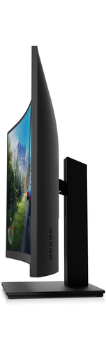 HP X32c 80 cm (31.5") 1920 x 1080 Pixels Full HD LCD Zwart