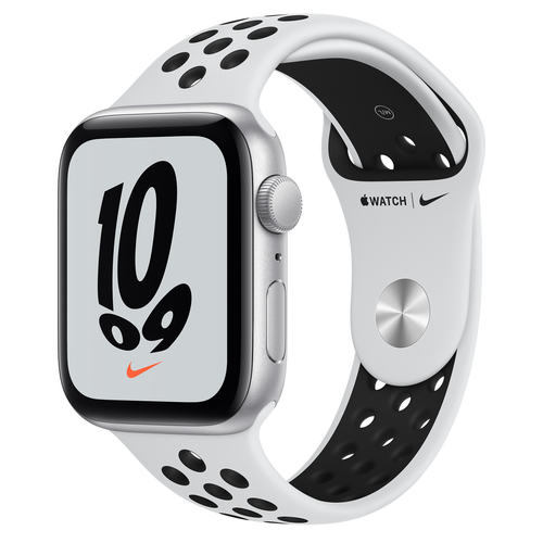 Apple Watch SE Nike 44 mm OLED Silver GPS (satellite)